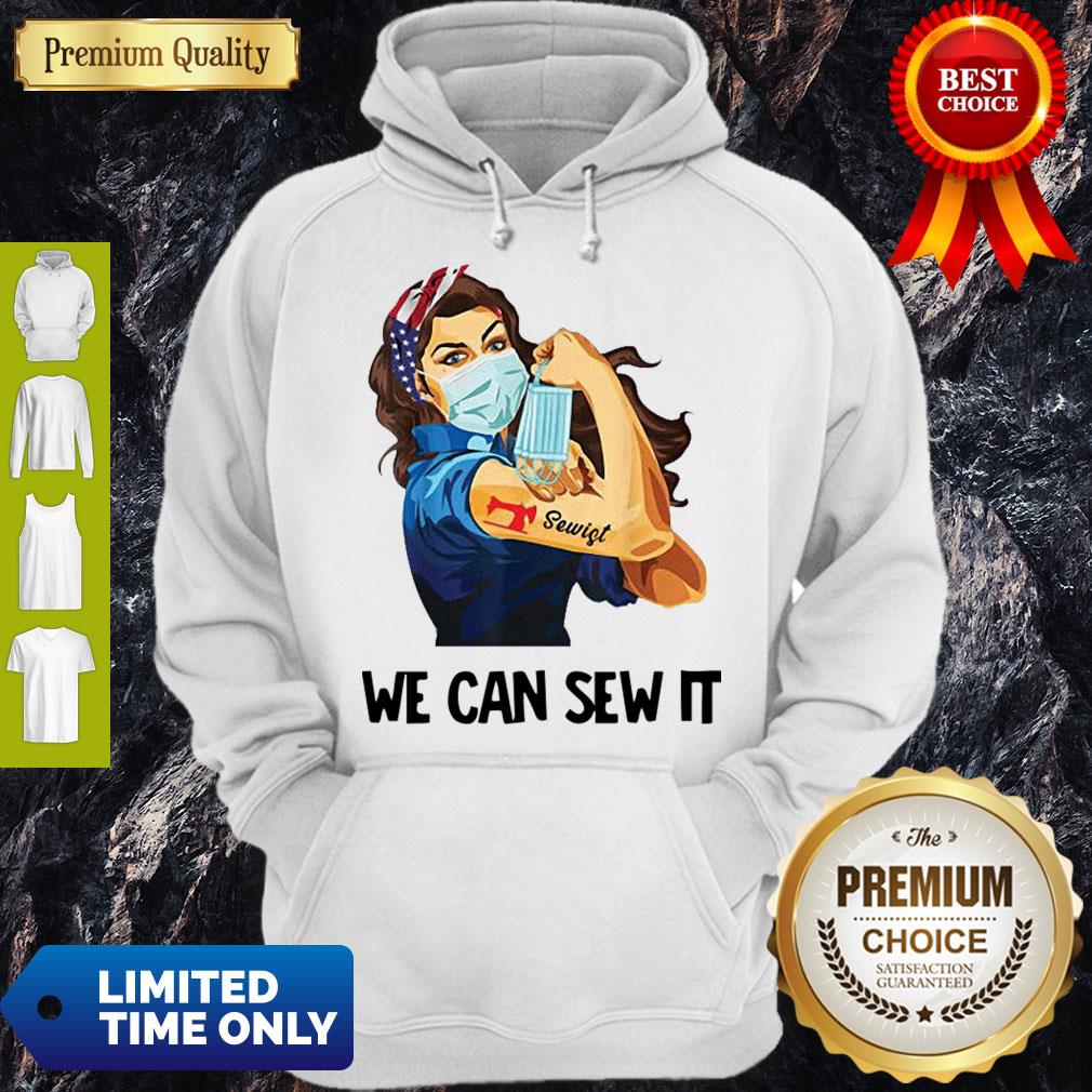 Pretty Strong Woman Tattoo Zuilter We Can Sew It Hoodie