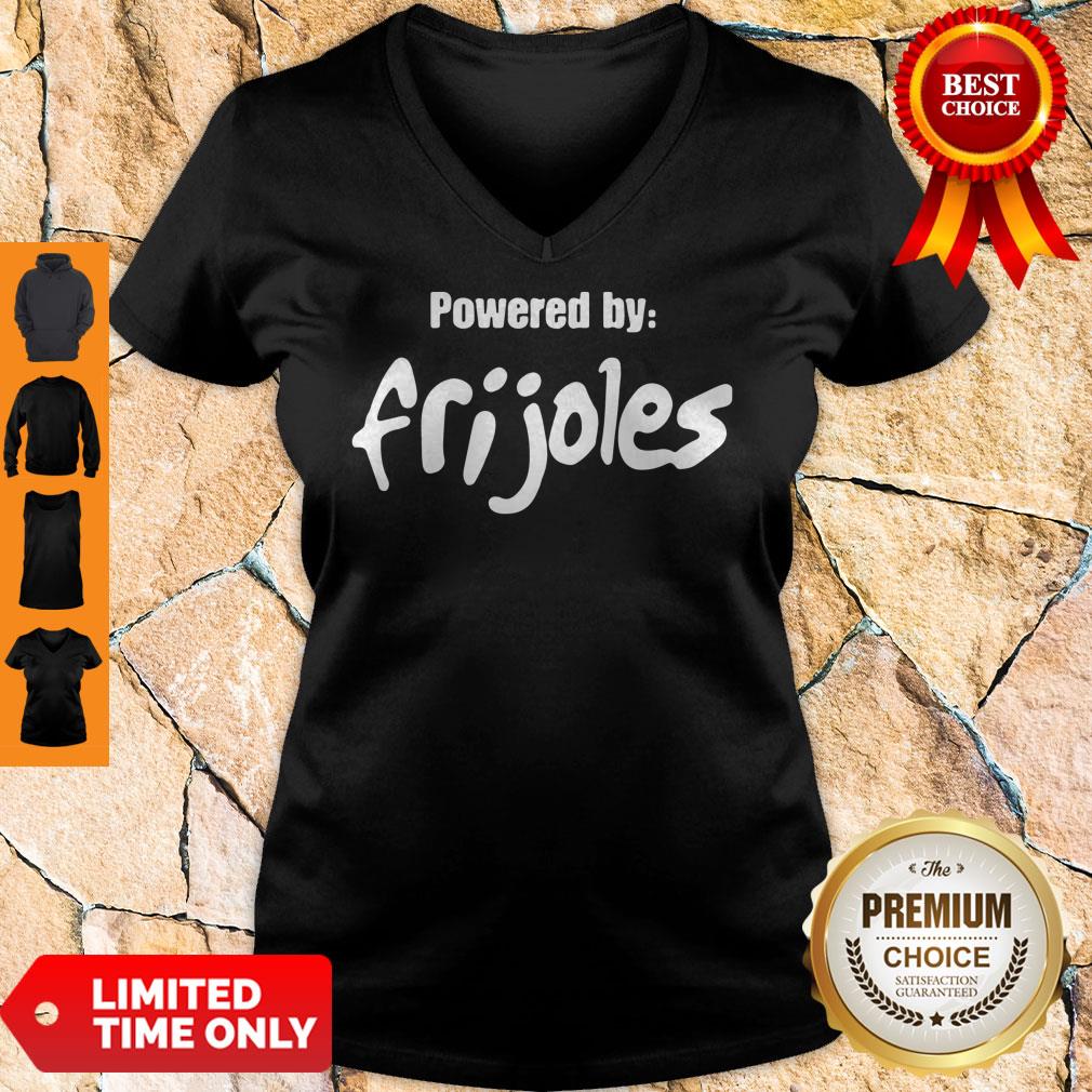 Official Powered By Frijoles V-neck