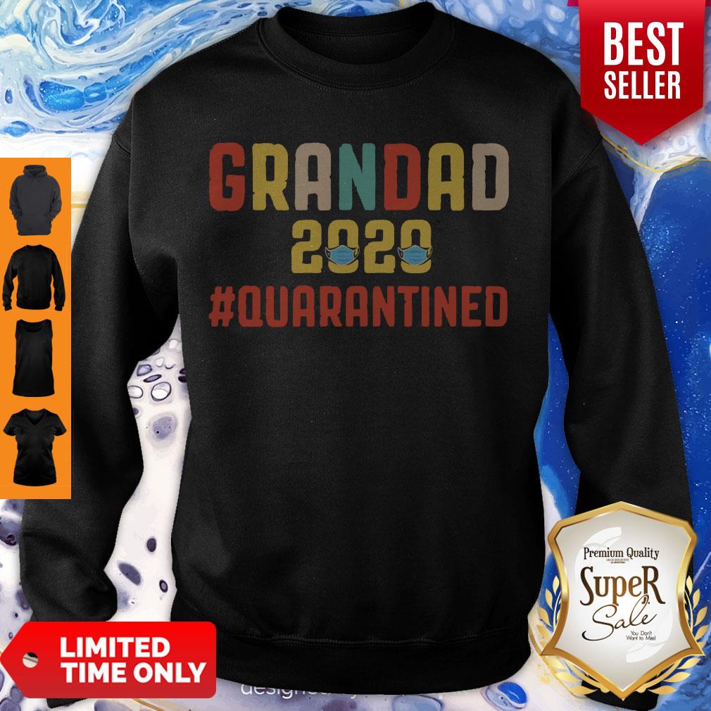 Awesome Grandad 2020 Quarantined Father's Day Sweatshirt