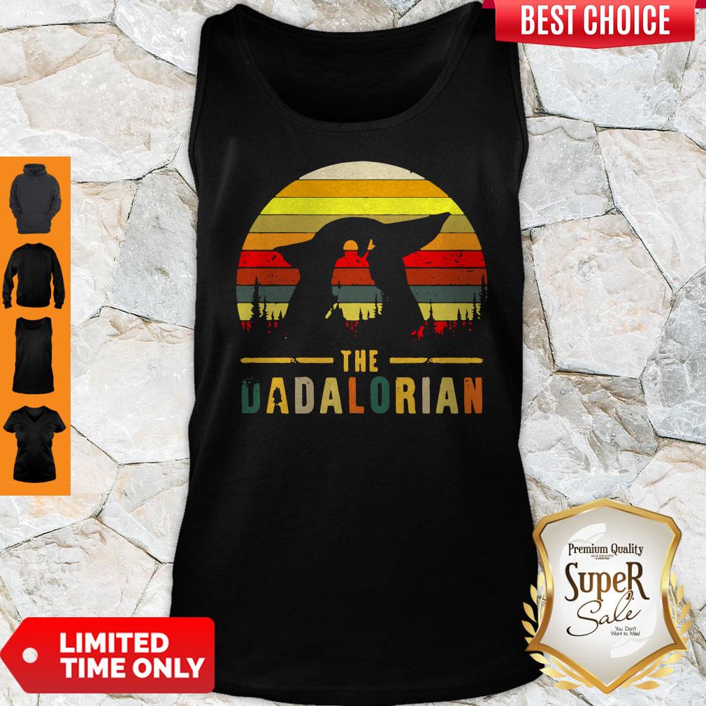 Funny The Dadalorian Definition Father’s Day Tank Top
