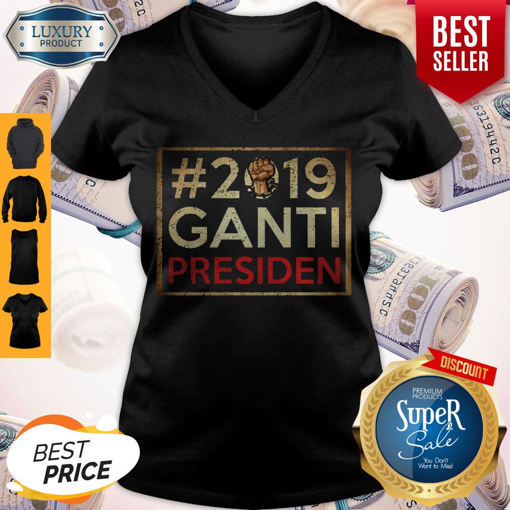 Premium 2019 Ganti Presiden V-neck