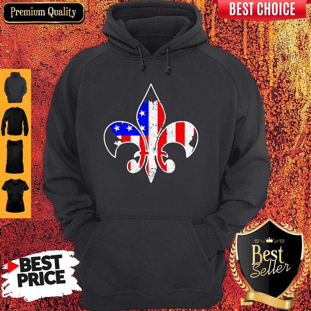 Awesome Scouting American Flag Independence Day Hoodie