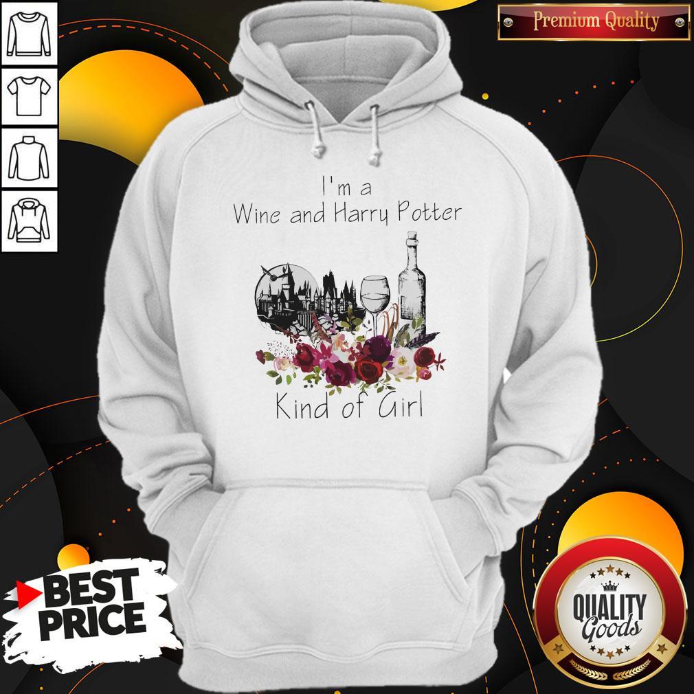 Funny I’m A Wine And Harry Potter Kind Of Girl Hoodie
