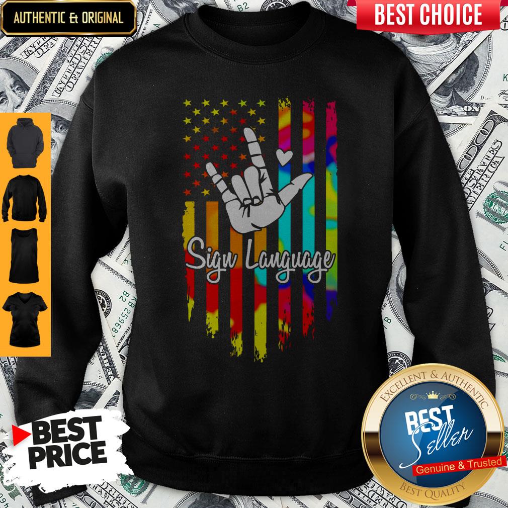 Premium Sign Language Sweatshirt