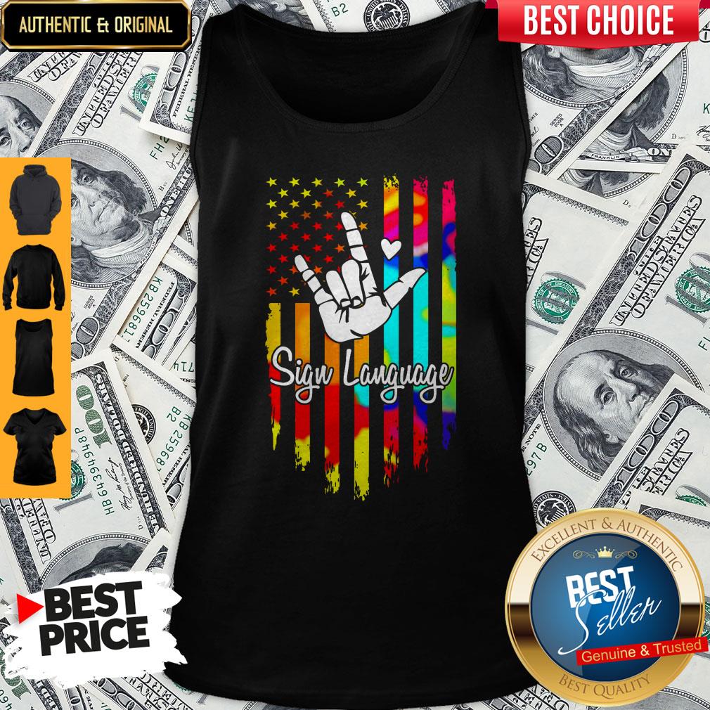 Premium Sign Language Tank Top