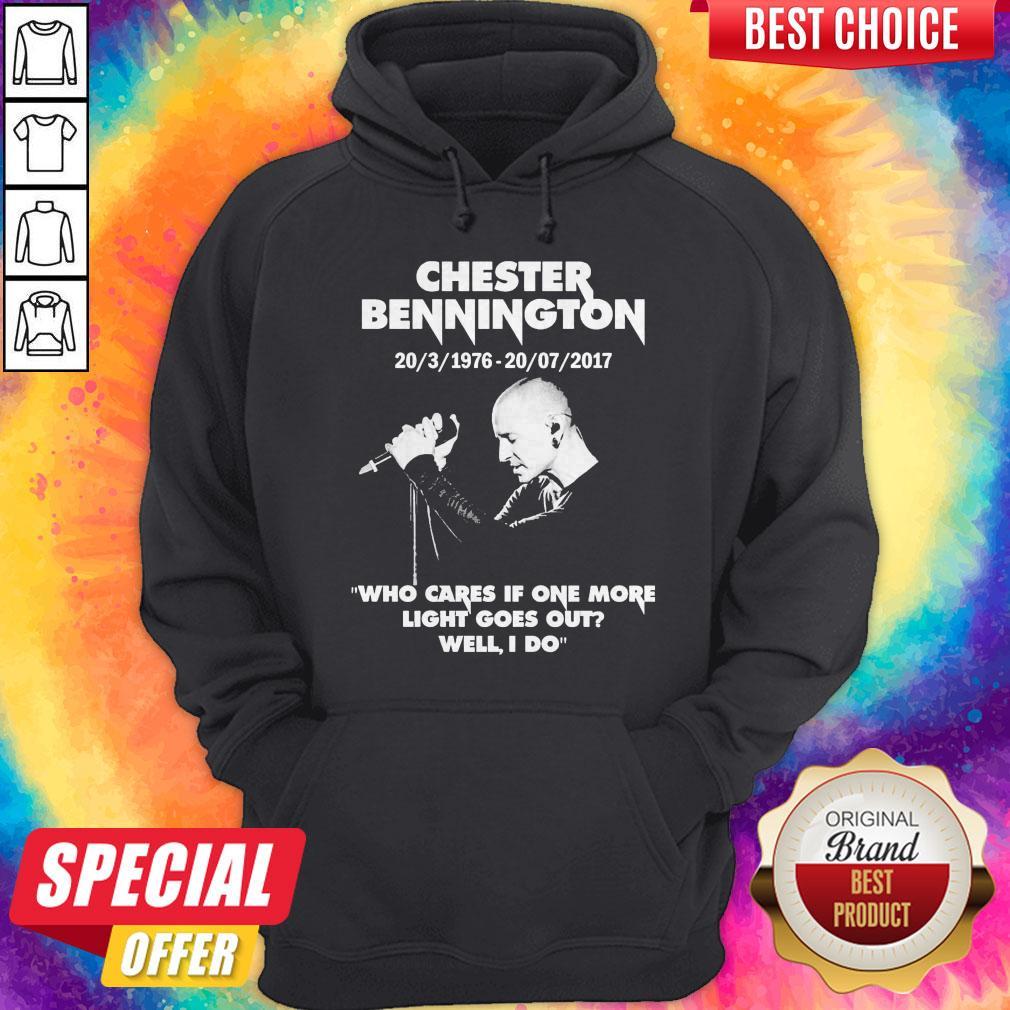 Chester Bennington Who Cares If One More Light Goes Out Hoodie