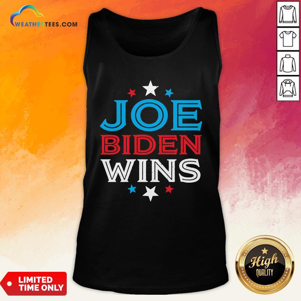  Best Joe Biden Wins President Victory 2020 Election White House Tank Top- Design By Weathertees.com