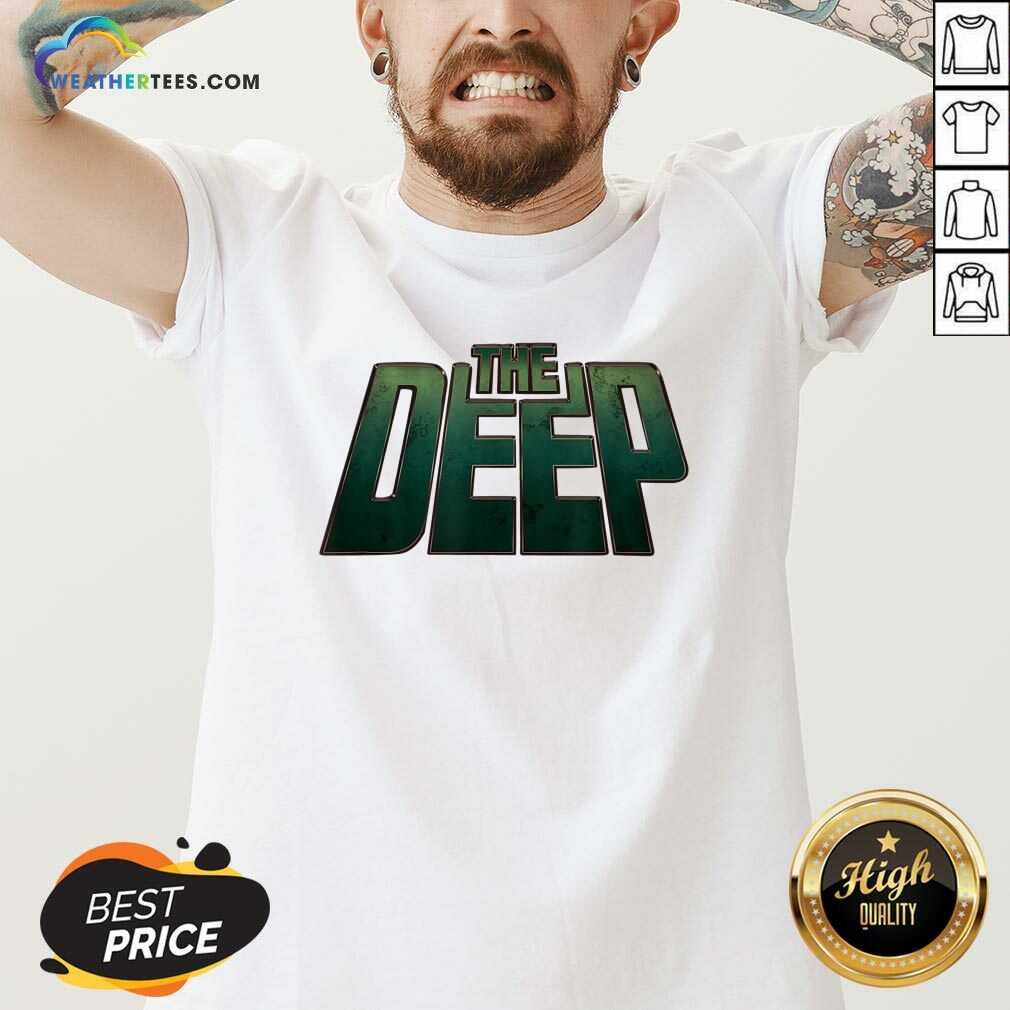 The Deep Logo V-neck - Design By Weathertees.com