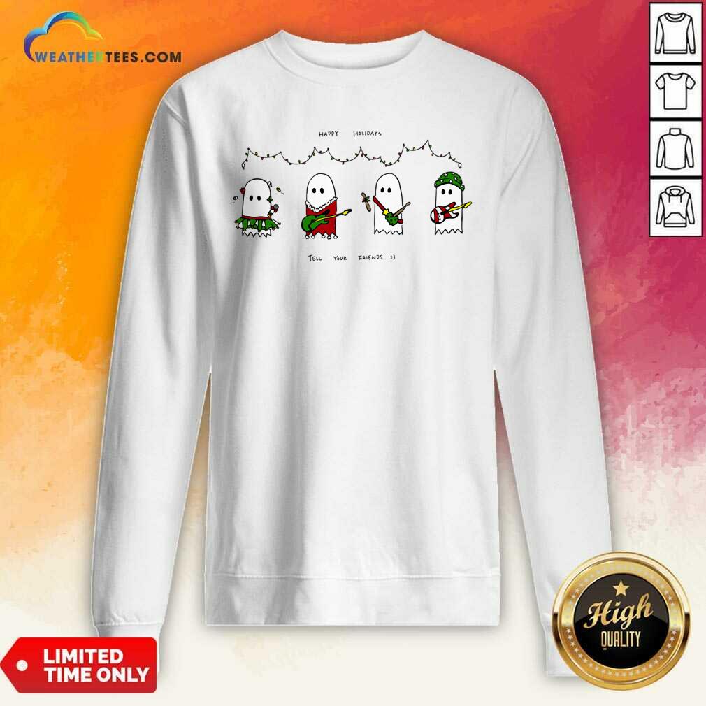 Holiday Ghosties Sweatshirt - Design By Weathertees.com