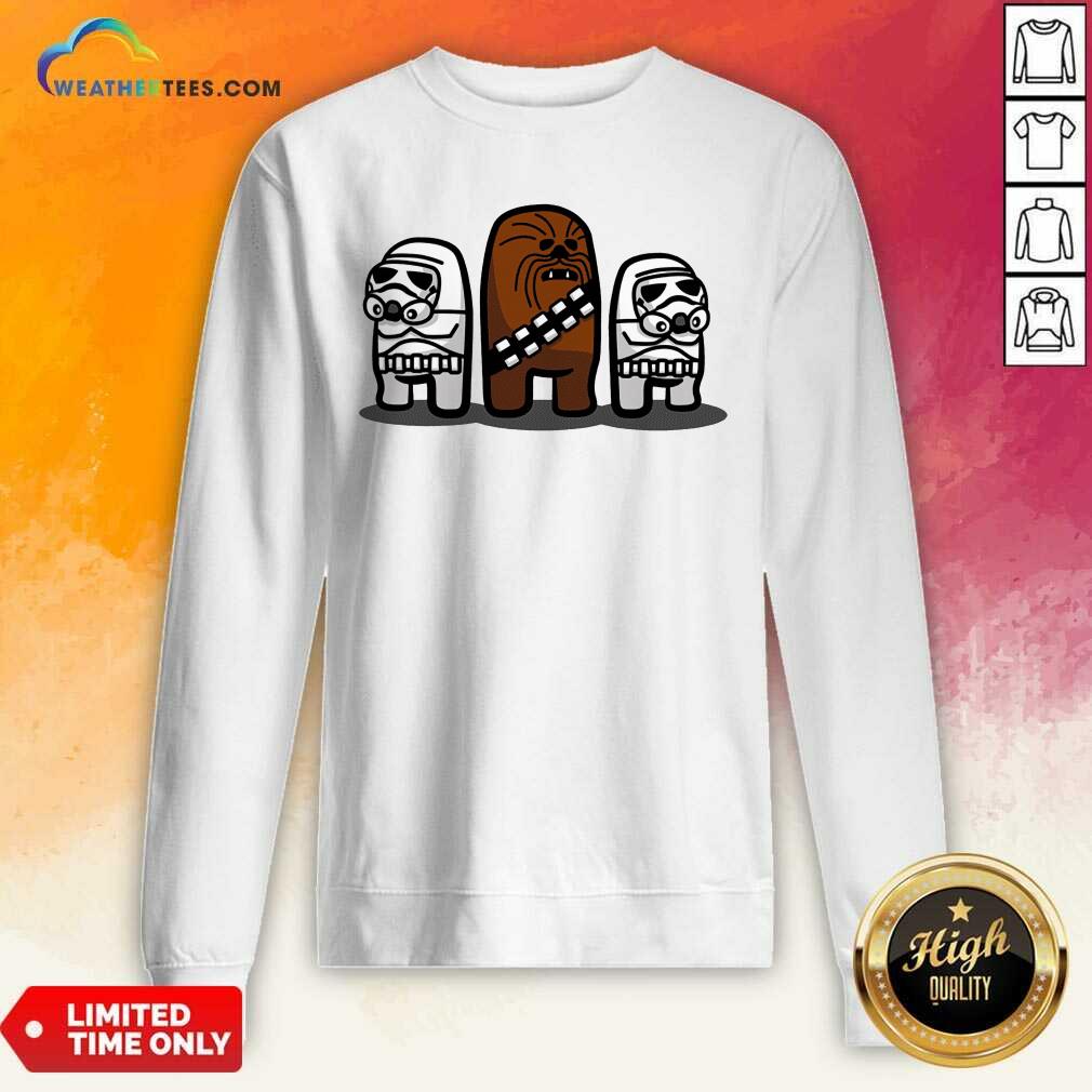 Cute Imposter Troopers Among Us Sweatshirt - Design By Weathertees.com