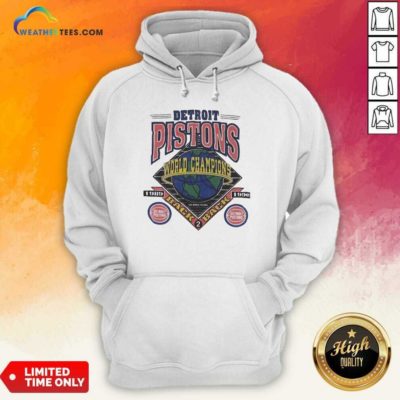 Detroit Pistons World Champions Hoodie - Design By Weathertees.com