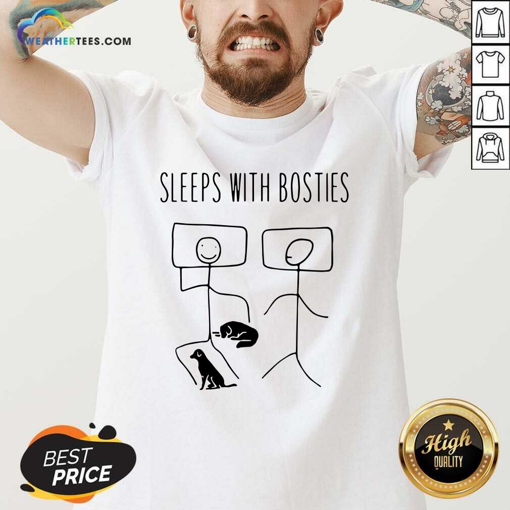 Sleep With Bosties Classic V-neck - Design By Weathertees.com