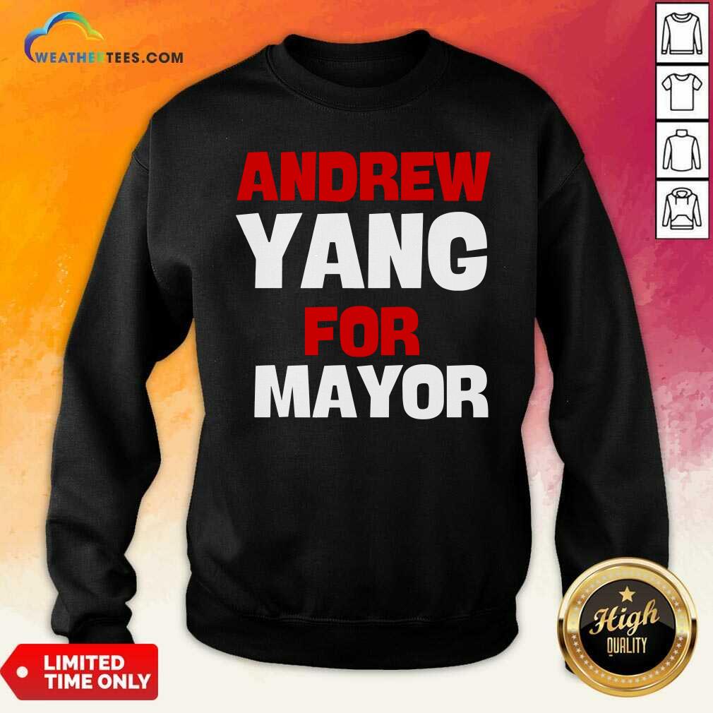 Andrew Yang For Mayor Essential Sweatshirt - Design By Weathertees.com