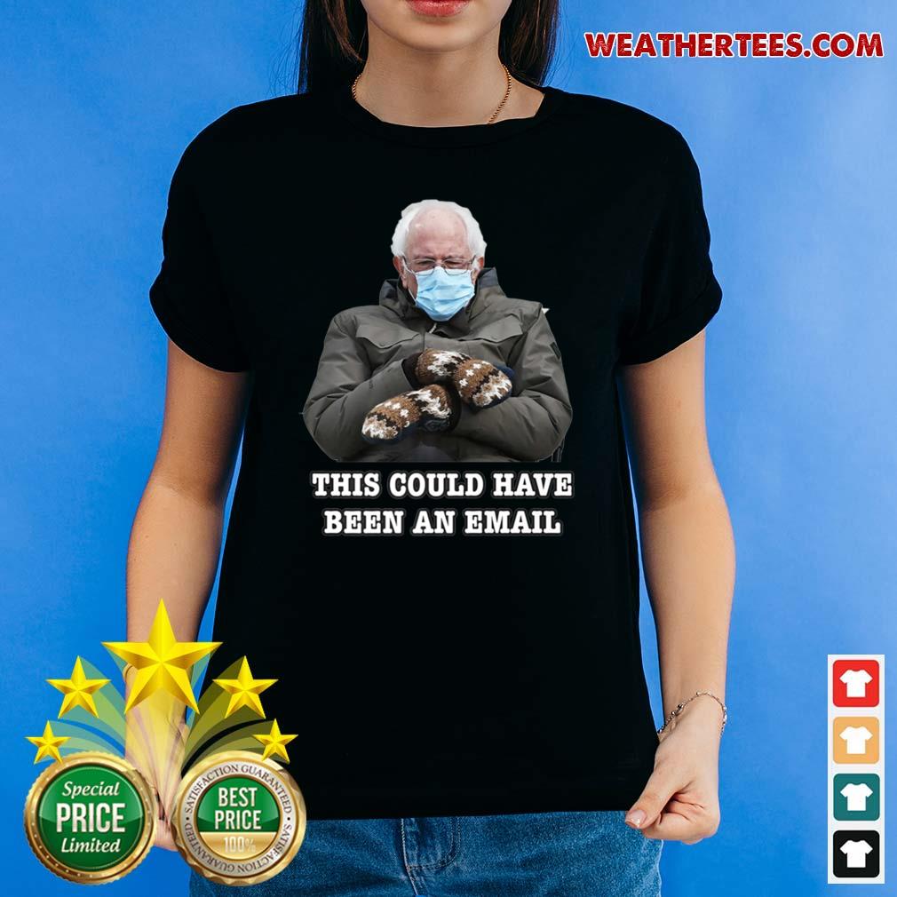 Bernie Mittens Funny Bernie Sanders Meme Inauguration Day Ladies-tee - Design By Weathertees.com