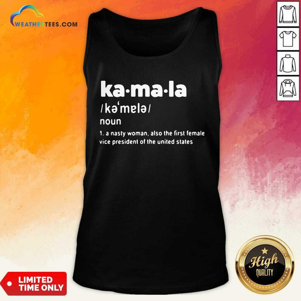 Kamala Harris First Female Vice President Of The United States Tank Top - Design By Weathertees.com
