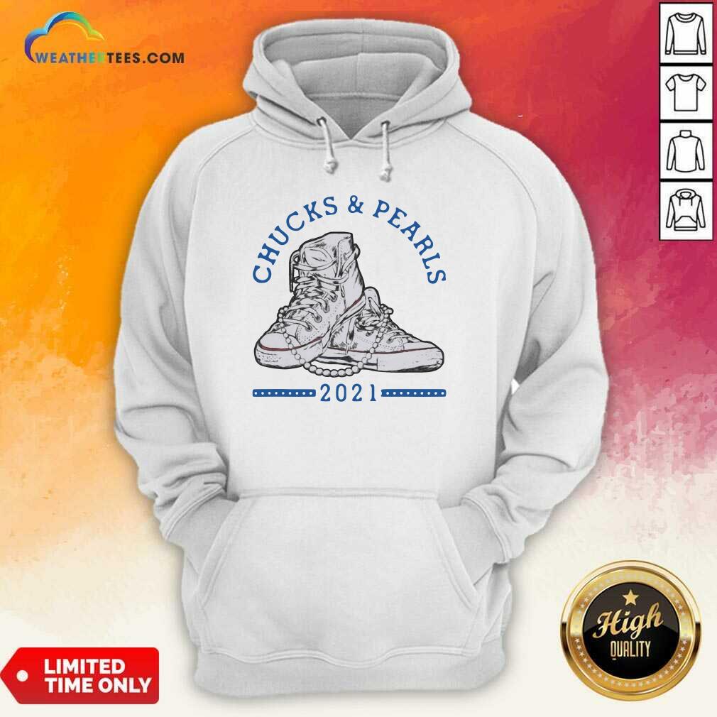 Chucks And Pearls Shirt Matching Mom Daughter Hoodie - Design By Weathertees.com