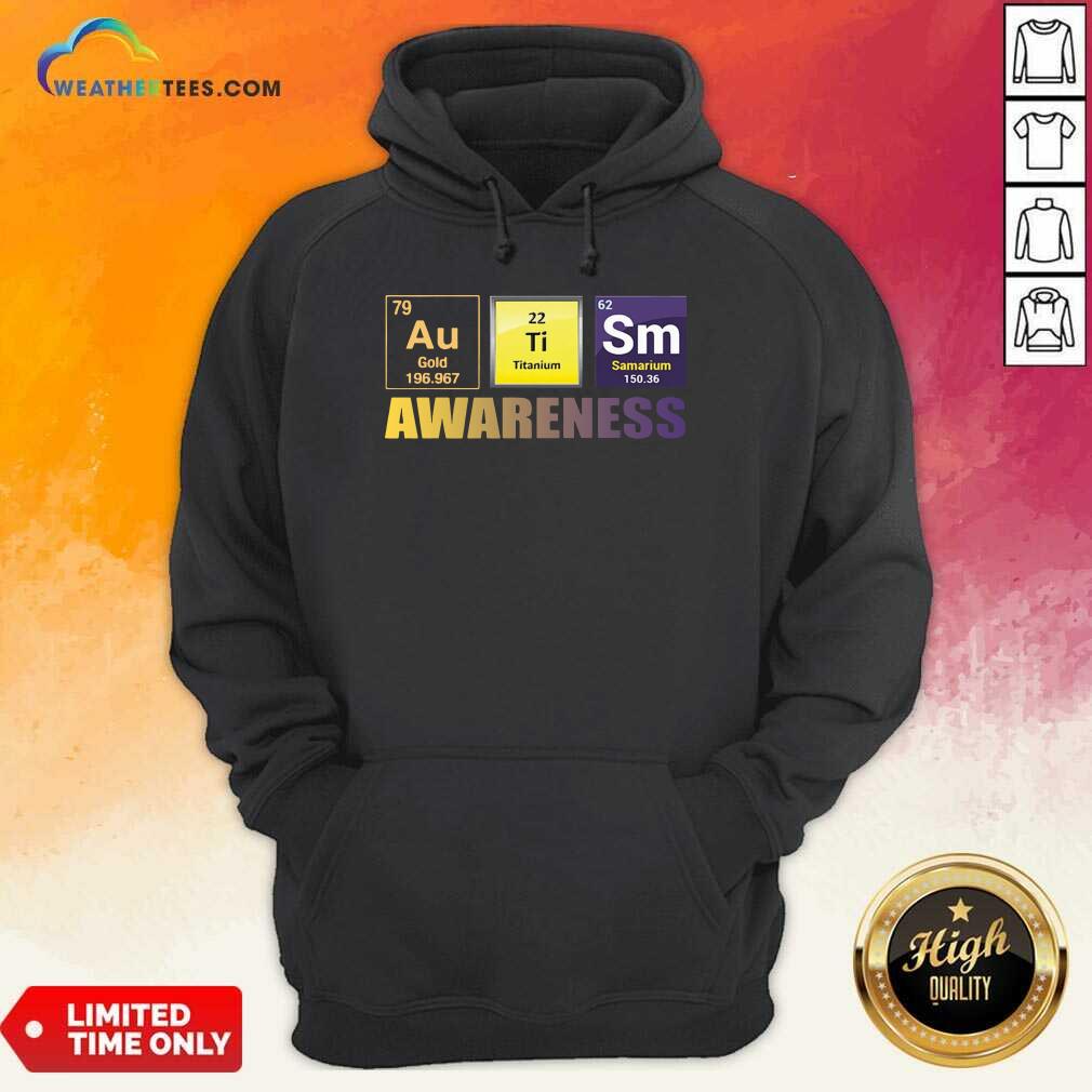 Autism Awareness Elements Gift Hoodie - Design By Weathertees.com