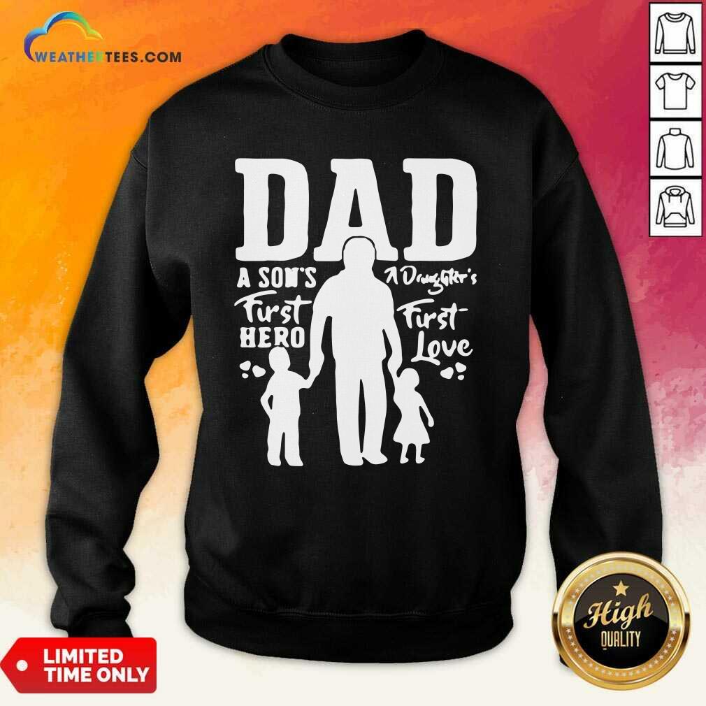 Proud Dad Of Twins Sweatshirt - Design By Weathertees.com