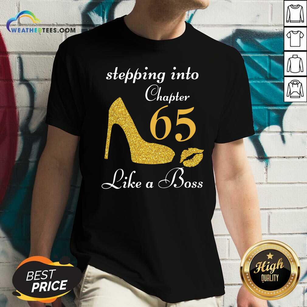 Stepping Into Chapter 65 Like A Boss V-neck - Design By Weathertees.com