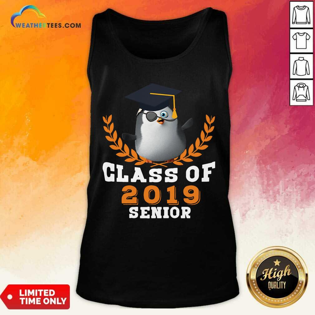 Class of 2019 Senior High School Graduation Tank Top - Design By Weathertees.com
