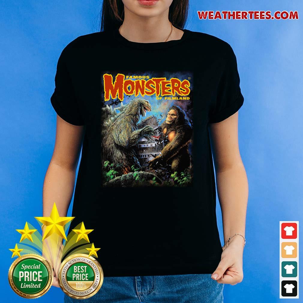 The Godzilla Vs Kong Ladies-tee - Design By Weathertees.com