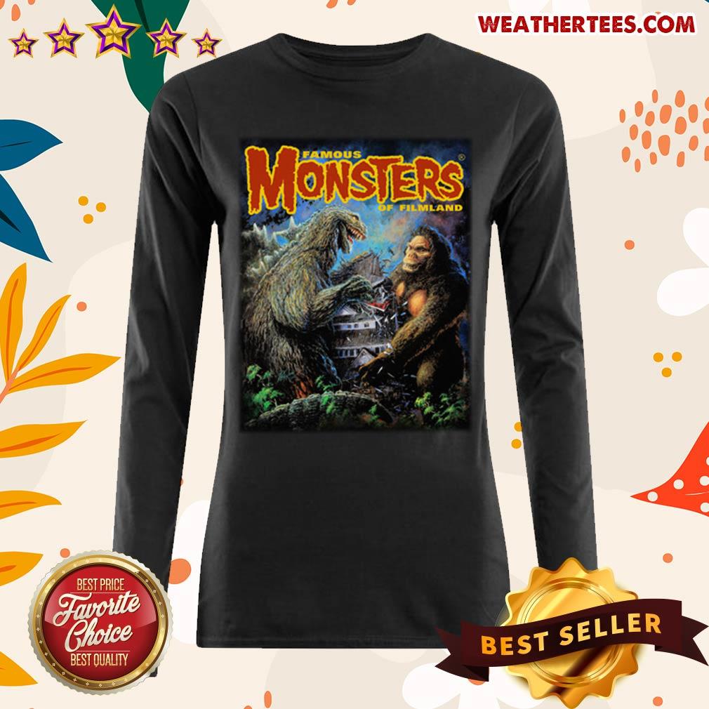 The Godzilla Vs Kong Long-sleeved - Design By Weathertees.com