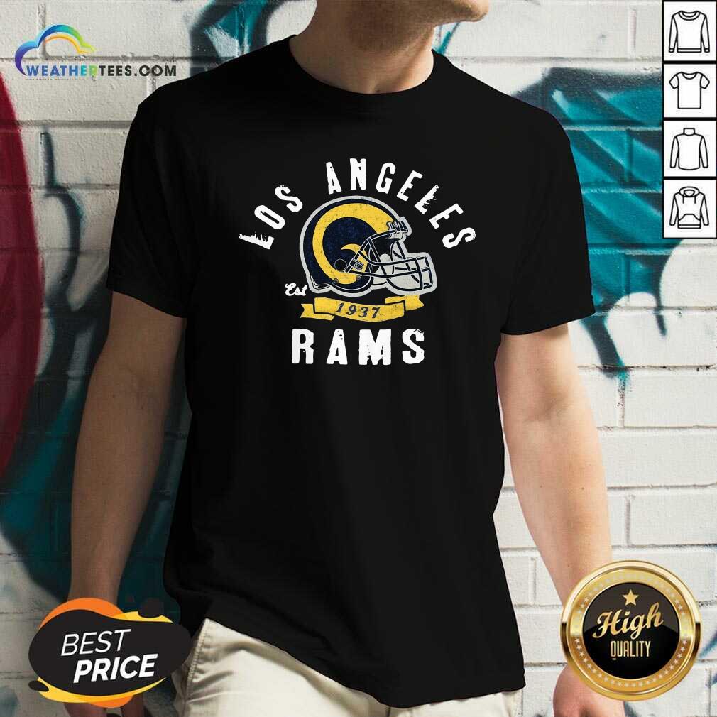 Premium Los Angeles Rams Est 1937 V-neck - Design By Weathertees.com