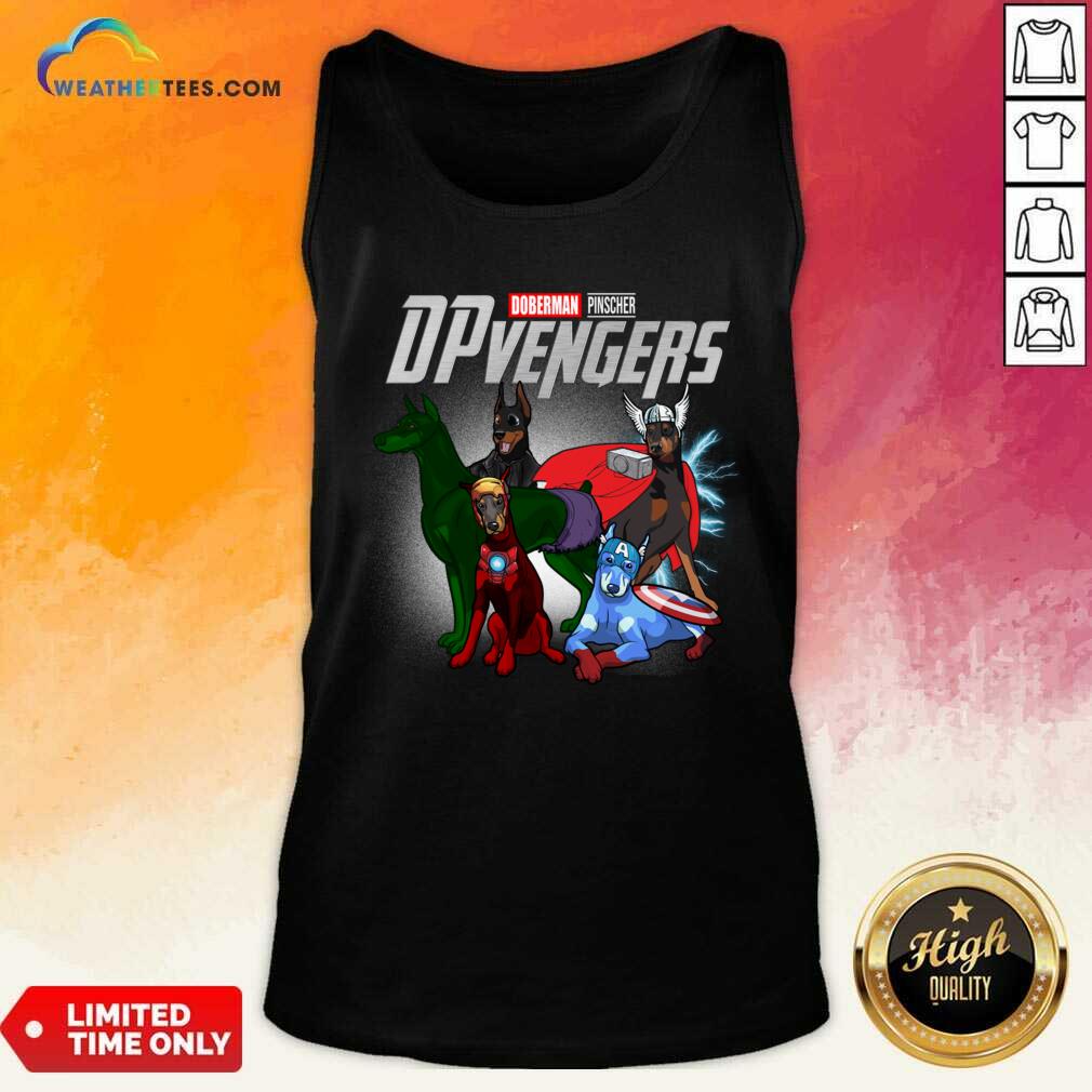 Dobeman Pincher Marvel Avengers DPvengers Tank Top - Design By Weathertees.com