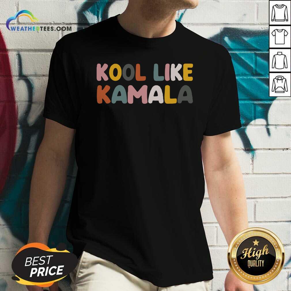 Kool Like Kamala 2021 V-neck - Design By Weathertees.com
