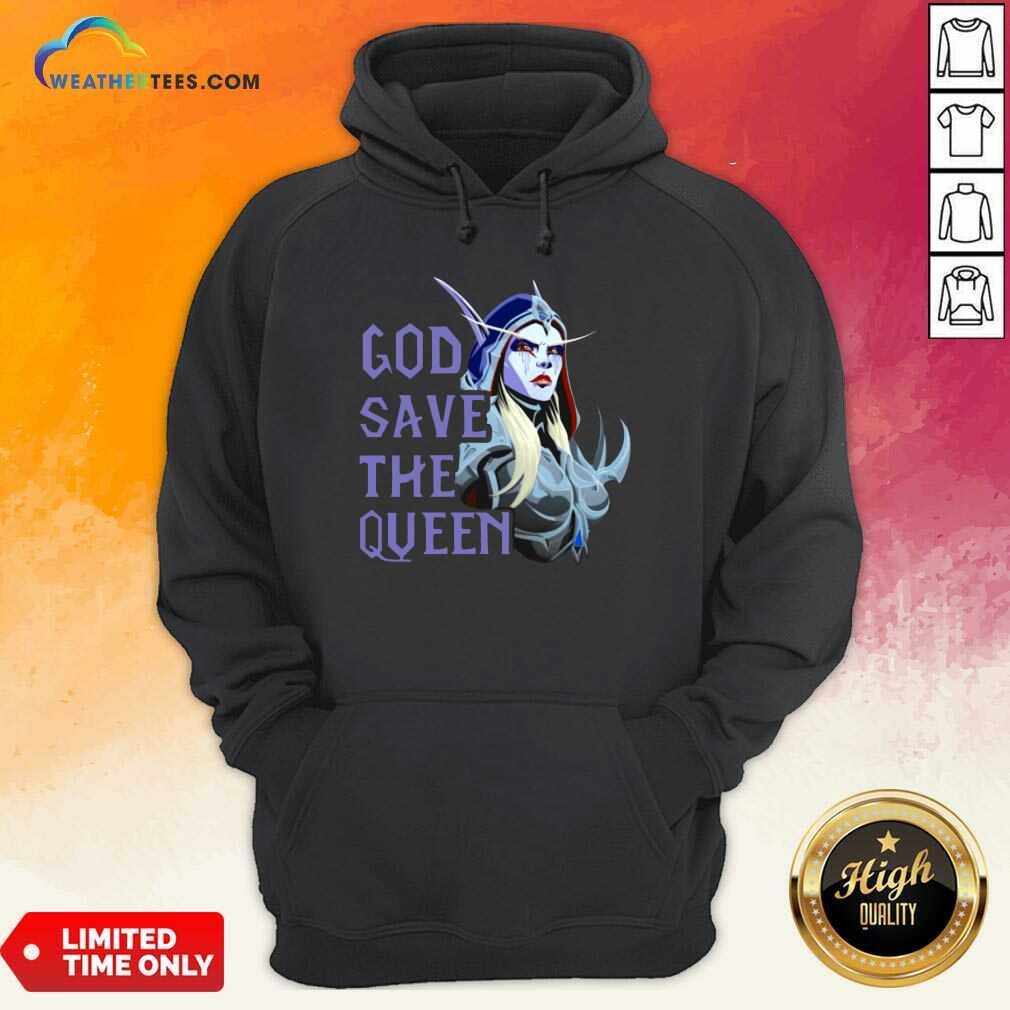  World Of Warcraft God Save The Queen 2021 Hoodie - Design By Weathertees.com