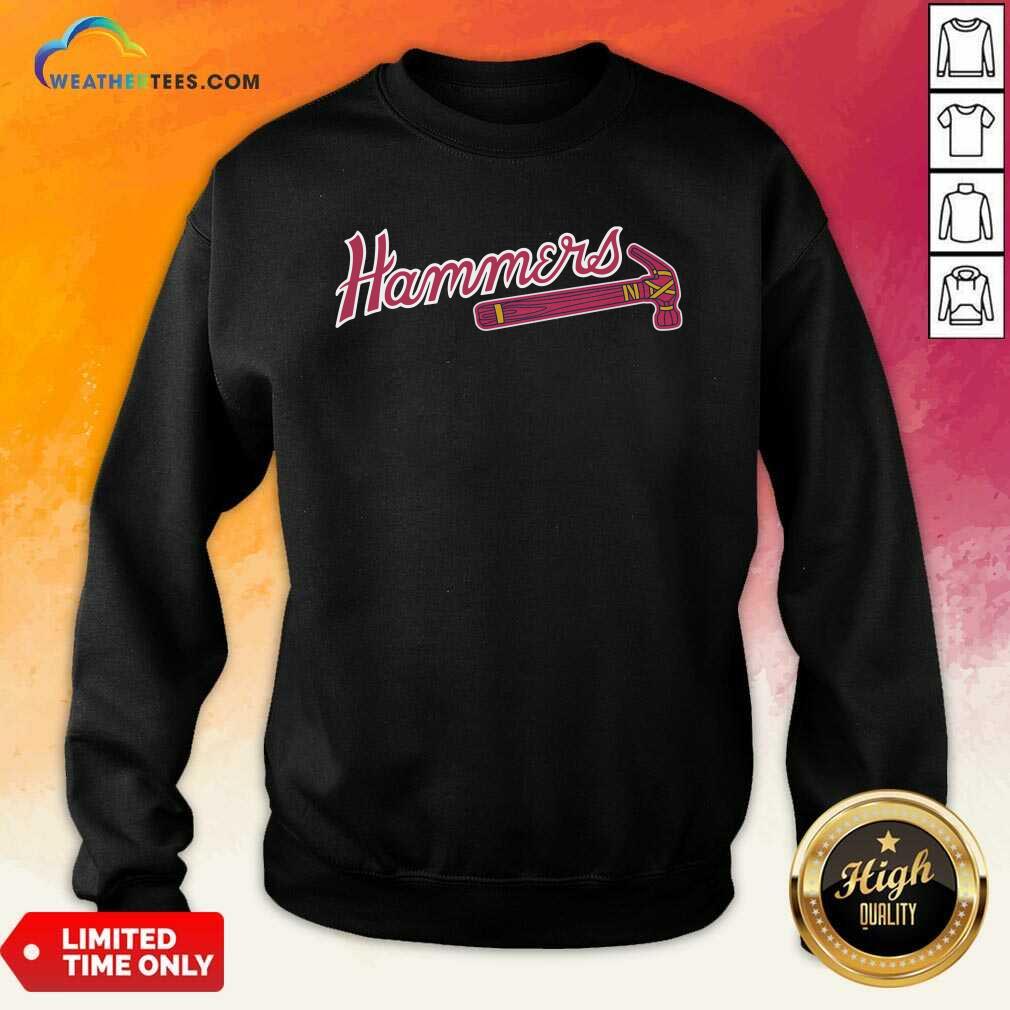 Atlanta Hammers Sweatshirt - Design By Weathertees.com