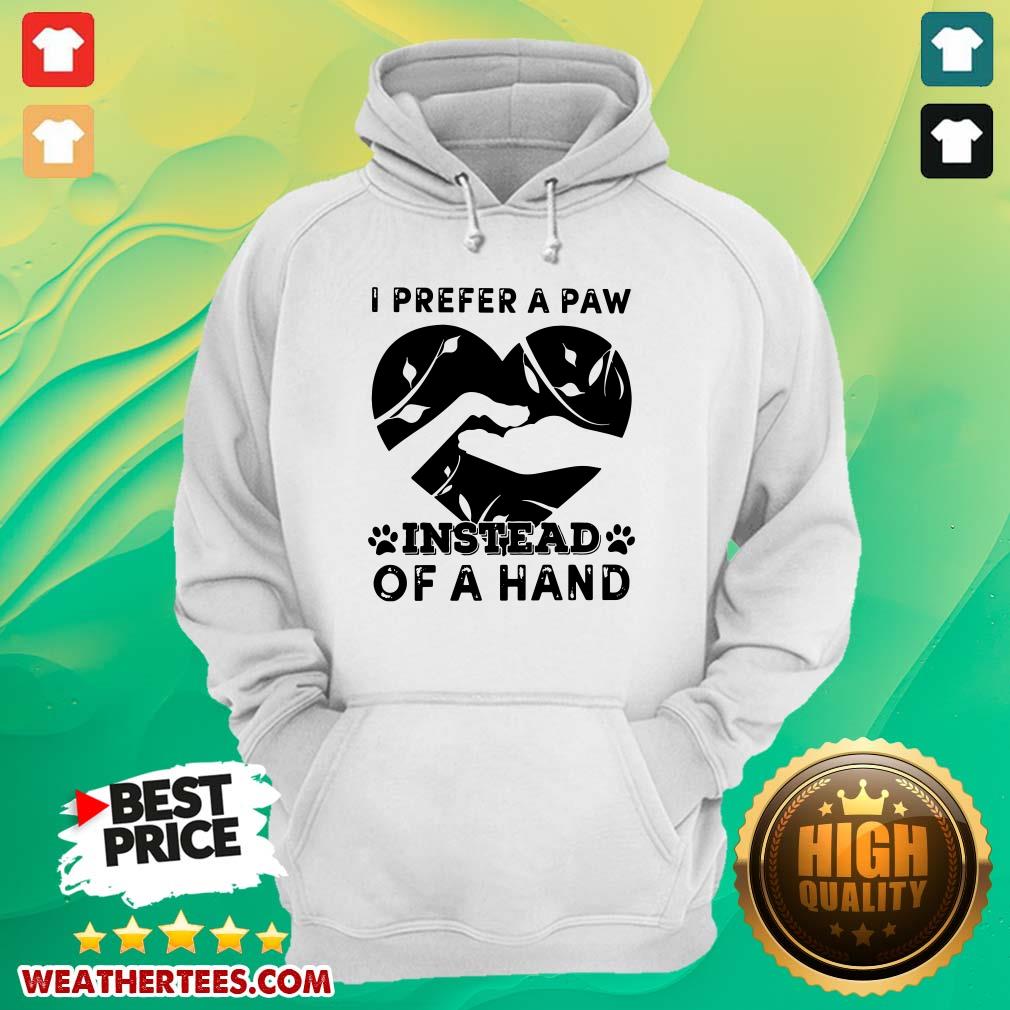 Cute 9 Paw Of A Hand Hoodie - Design by Weathertee.com