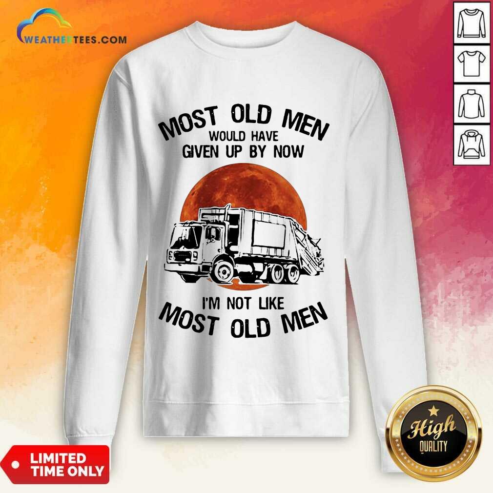 Enthusiastic Old Men Waste Collector Moon 3 Sweatshirt