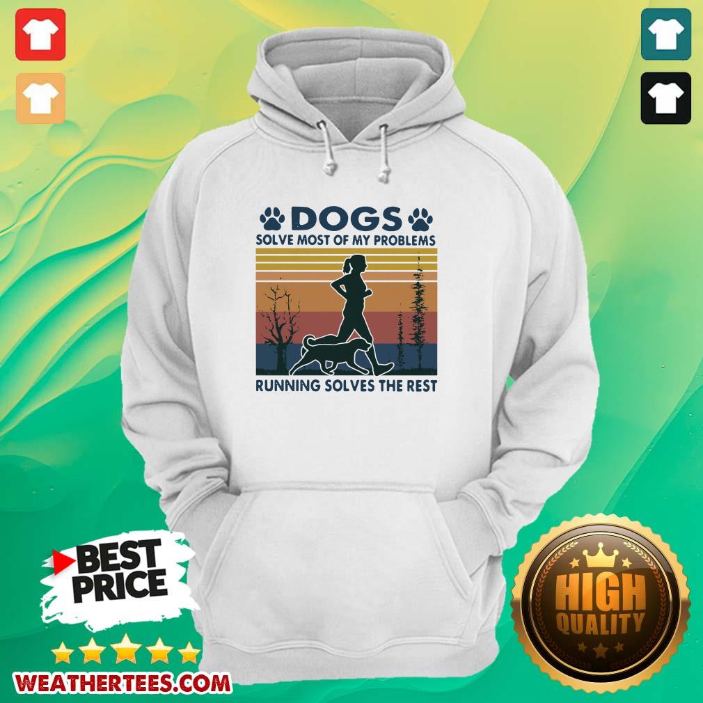 Great Dogs Solve Problems 3 Hoodie - Design by Weathertee.com