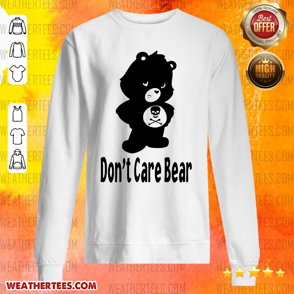 Shocked 7 Dont Care Bear Sweater - Design by Weathertee.com