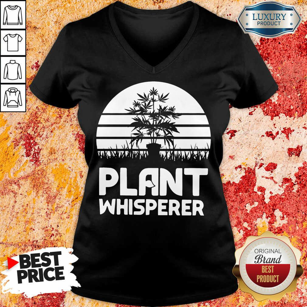 Perfect Cannabis Plant Whisperer V-neck