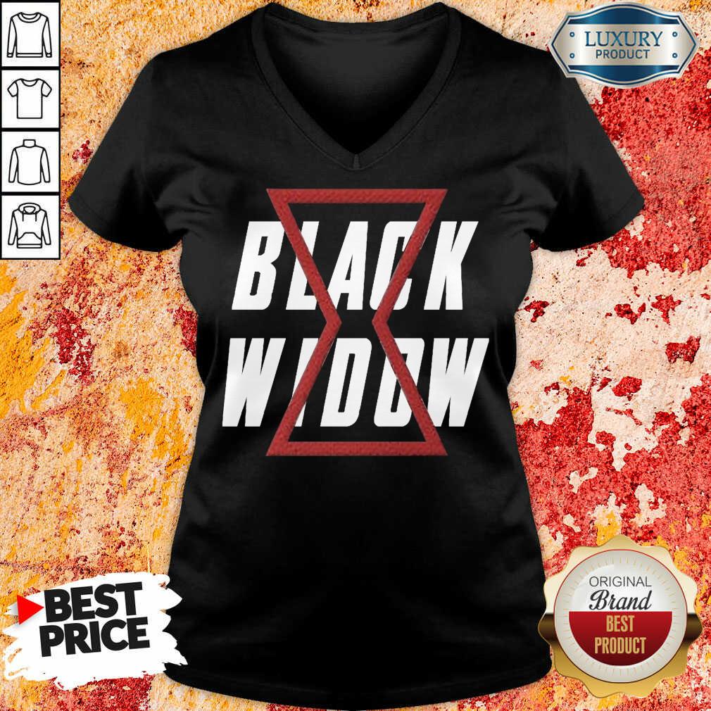 Premium Black Widow V-neck