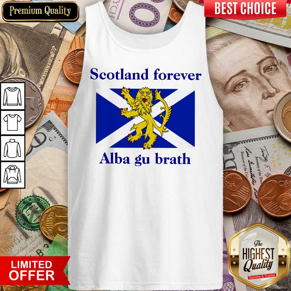 Scotland Forever Alba Gu Brath Tank Top