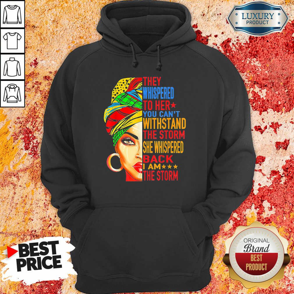 Whispered To Melanin Queen Lover Gift Hoodie