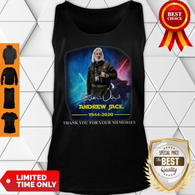 Andrew Jack 1944 2020 Thank You For The Memories Tank Top