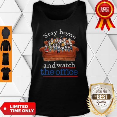 Good Stay Home And Watch The Office Tank Top