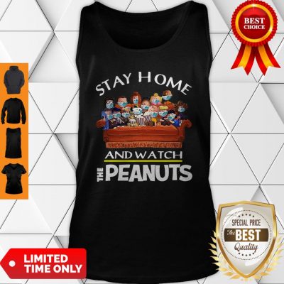 Good Stay Home And Watch The Peanuts Tank Top