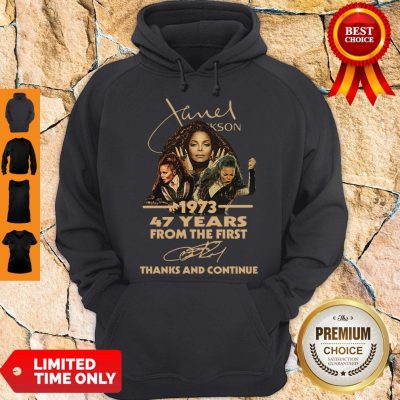 Cute Nice Janet Jackson 47 Years Of 1973-2020 Signatures Thank You For The Memories Hoodie