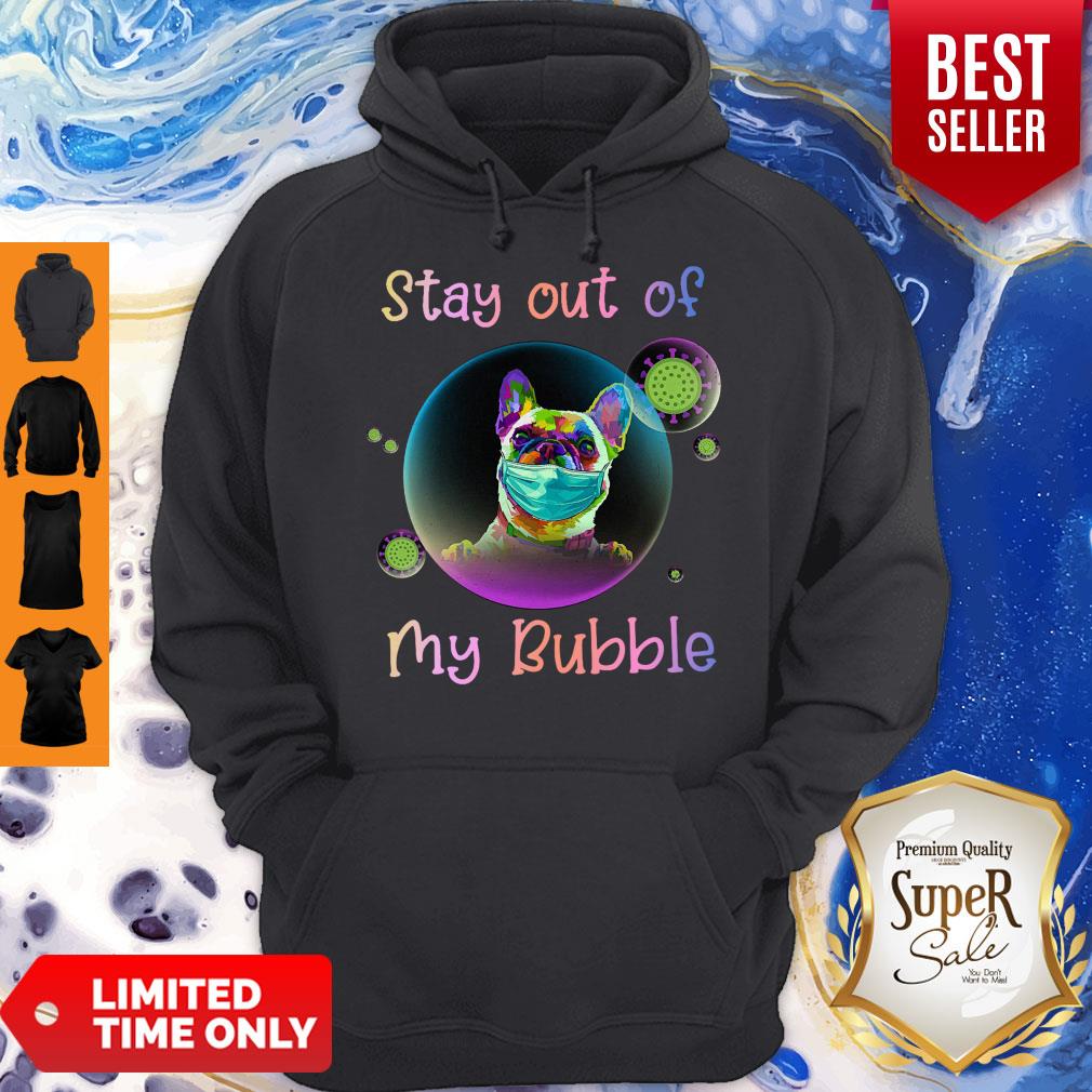 Pretty Stay Out Of My Bubble Pug Dog Hoodie