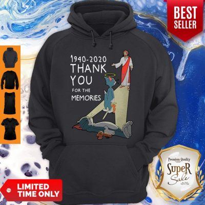 Top Tom And Jerry 1940 2020 Thank You For The Memories Hoodie