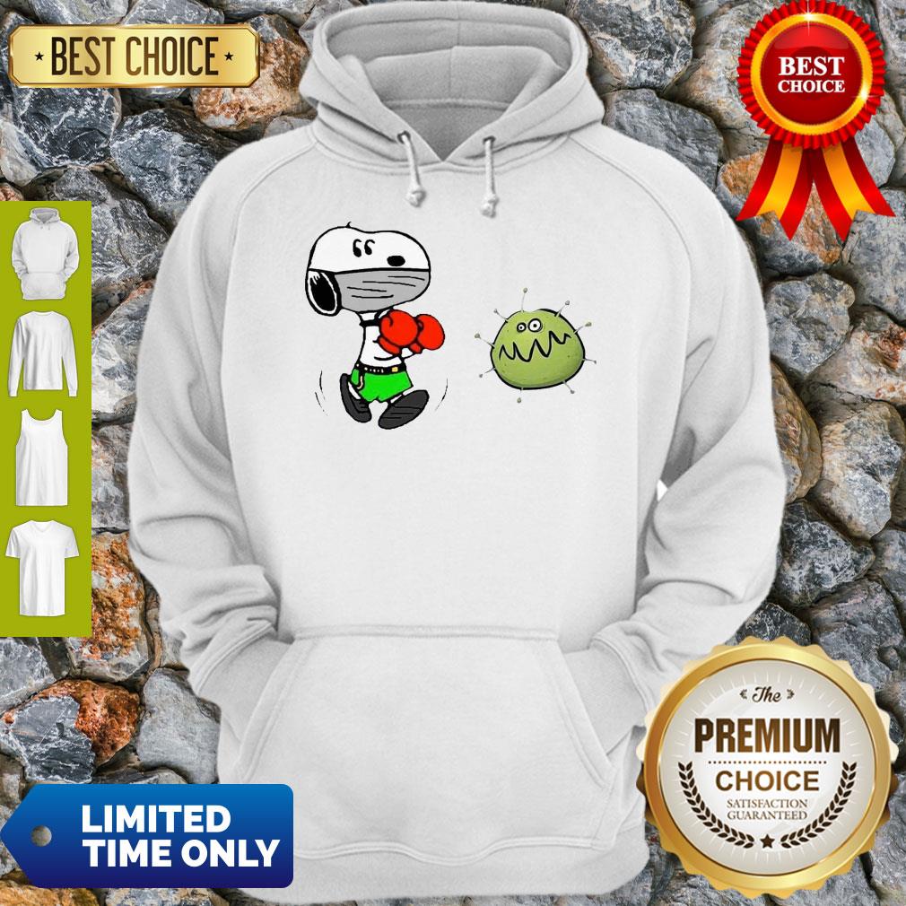 Nice Snoopy Boxing Virus Corona Hoodie