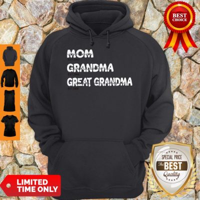 Top Personalized Family Mom Grandma Great Grandma With Grandkid Hoodie