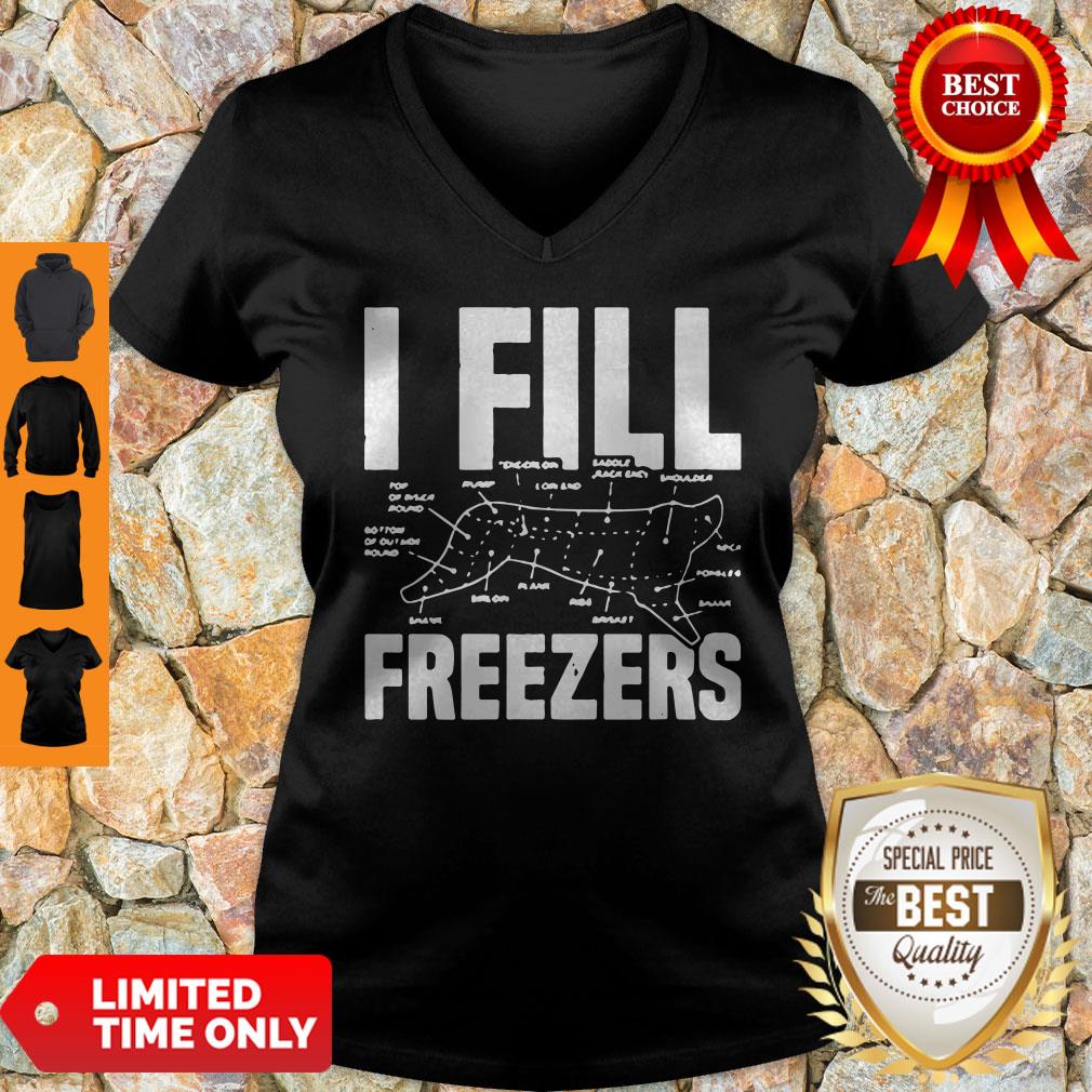 Official I Fill Freezers V-neck
