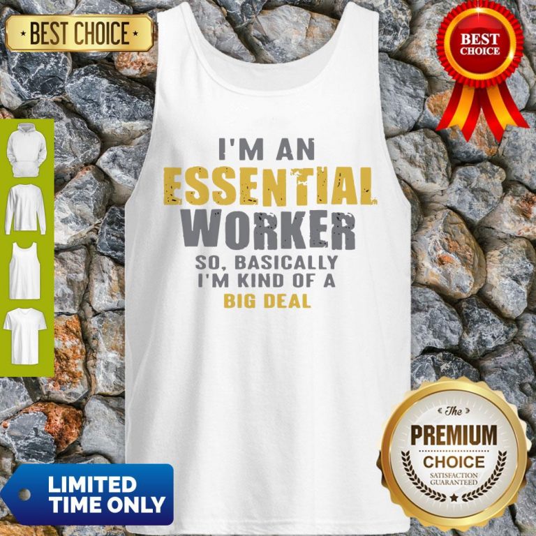 Official I’m an Essential Worker Tank Top