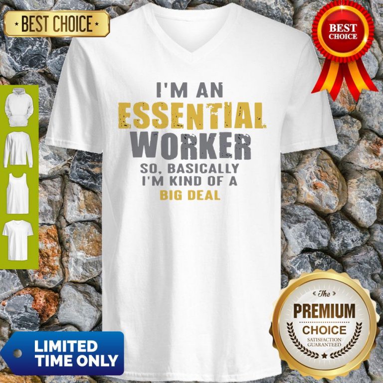 Official I’m an Essential Worker V-neck